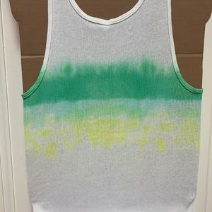 Tie Dye Woman's Tank Top - Large